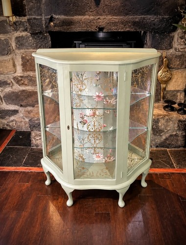 Vintage curved display - display, cabinet