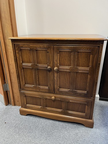 Vintage ercol old colonial - old, tv