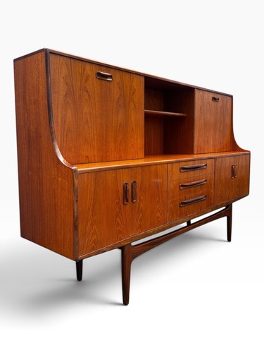 Plan fresco teak highboard - g,