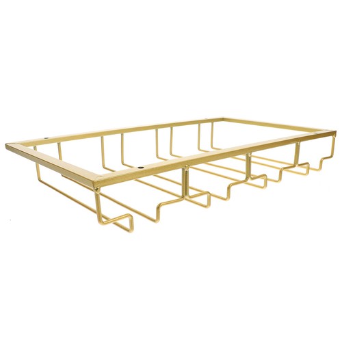Iron wine glass rack under - rack,