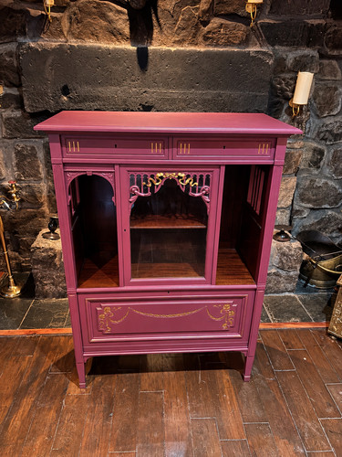 Vintage gothic revival display - vintage,